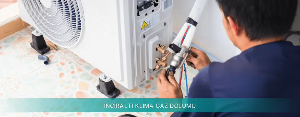 İnciraltı İlçemi Siemens Klima Gaz Dolumu